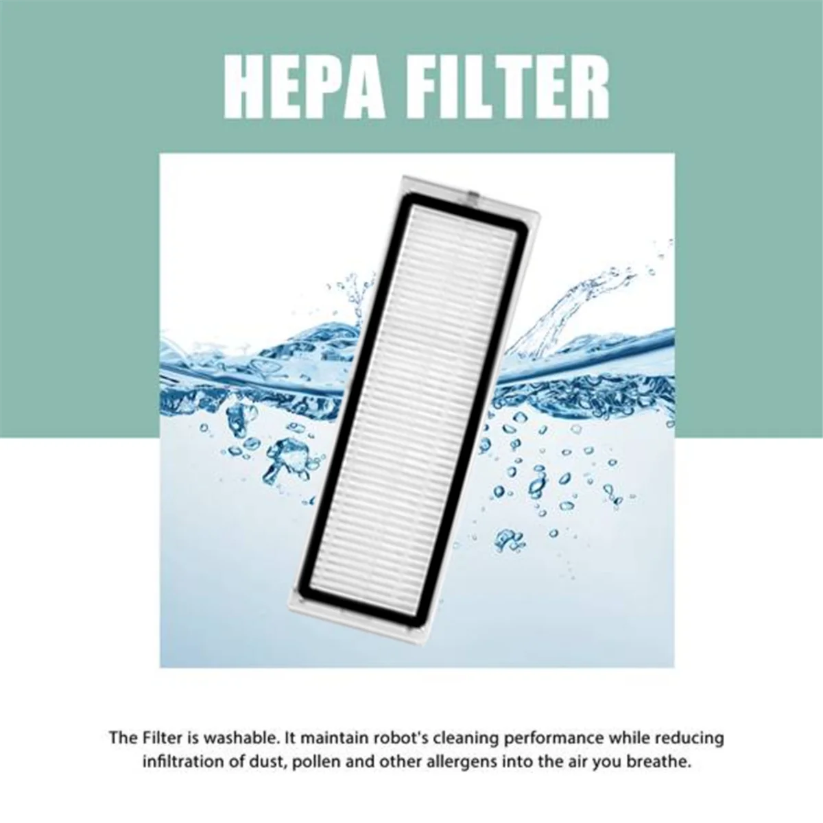 

L32P_18PCS для Dreame Bot L10 Prime Основная боковая щетка Hepa-фильтр Швабра Ткань