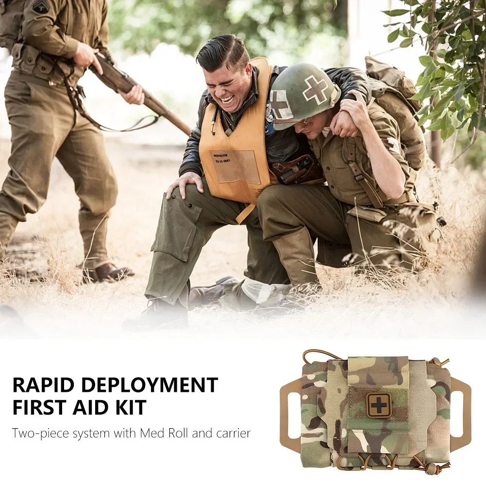 Tactische EHBO-kit Outdoor jachttas Etui IFAK Kits MOLLE Medisch etui Snelle inzet EHBO-overlevingskit