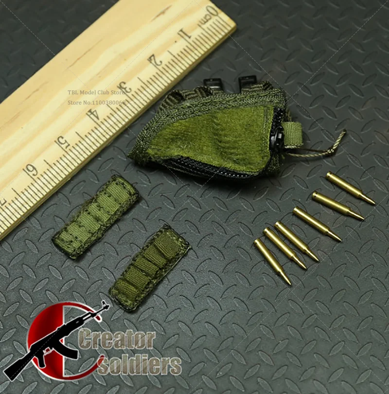 نظرة اللعب 1/6 مقياس ملحق ذكر صغير 3 ColorCombat الخد الوسادة صالح للطراز M40 M14 M110 12 بوصة عمل الشكل الجندي #5