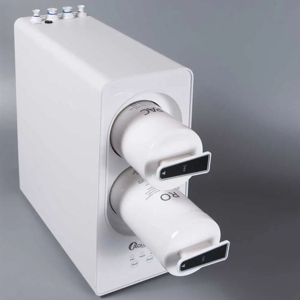 Kompaktes Design, 2 Filter, 4 Stufen, RO-System, Wasserreiniger, Maschine
