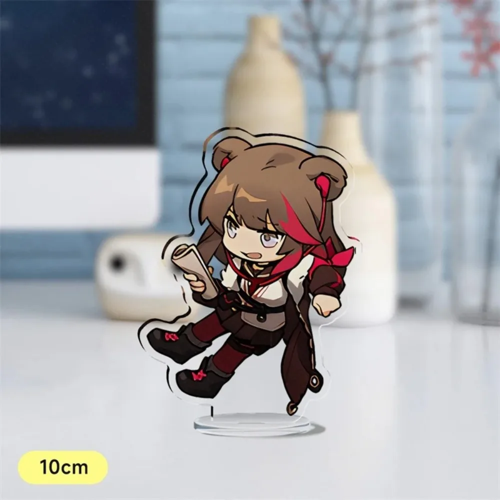 Diy Arknights Exusiai Anime Game Peripherals Custom Acrylic Board Figure Stand Model Desktop Ornament Originality Holiday Gifts