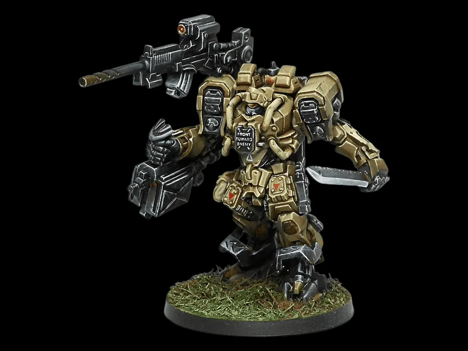 

Набор для сборки модели из литой смолы, GK, Механический воин, неокрашенный (включая подставку)