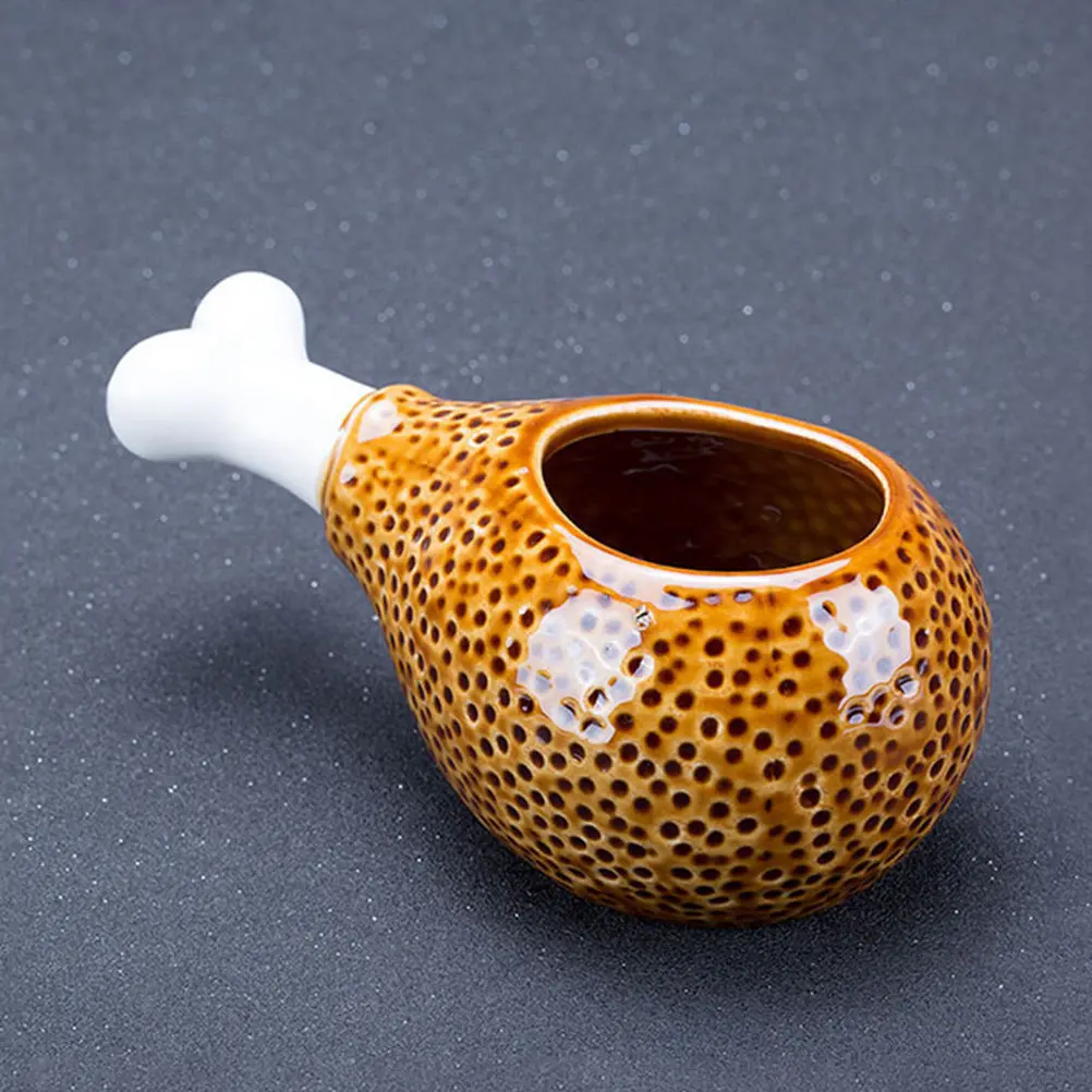 

Креативная керамическая кружка для вина в форме барабанной палочки, премиум-класса, для коктейлей, барная, большой емкости, стильная, ретро, оригинальная, в форме барабанной палочки