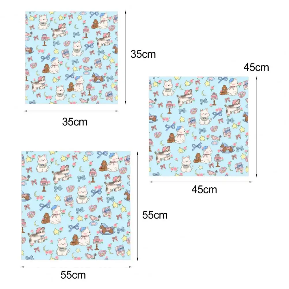 Pet Swaddle Self-Adherent Cat Grooming Wrap Cat Nail Clipping Cleaning Restraint Bag Anti-Bite Anti-Scratch Calming Wrap