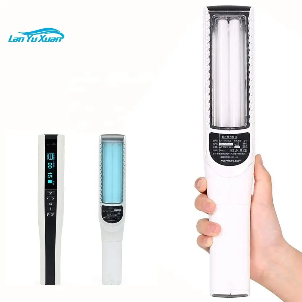 UV 311nm excimer lamp uvb phototherapy Psoriasis Vitiligo Treatment kernel Ce Iso Portable Unit factory Price