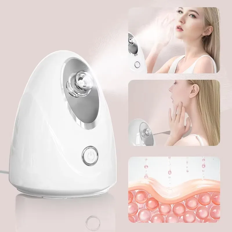 

Portable Tighten Skin Shrink Pores Home Use Beauty Equipment Deeper Moisturizing Hydration Nano Ionic Facial Steamer