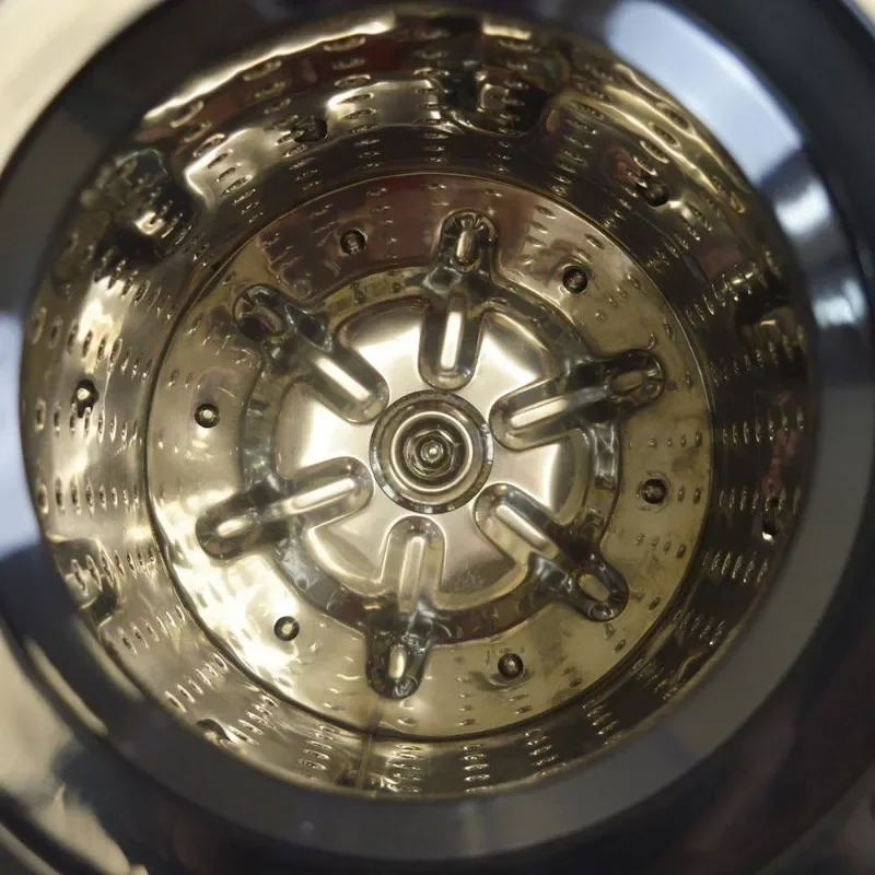 ضمان الأصالة.3200 دورة في الدقيقة مجفف دوار محمول 110 فولت/22 رطل من الفولاذ المقاوم للصدأ، رمادي داكن USA #3