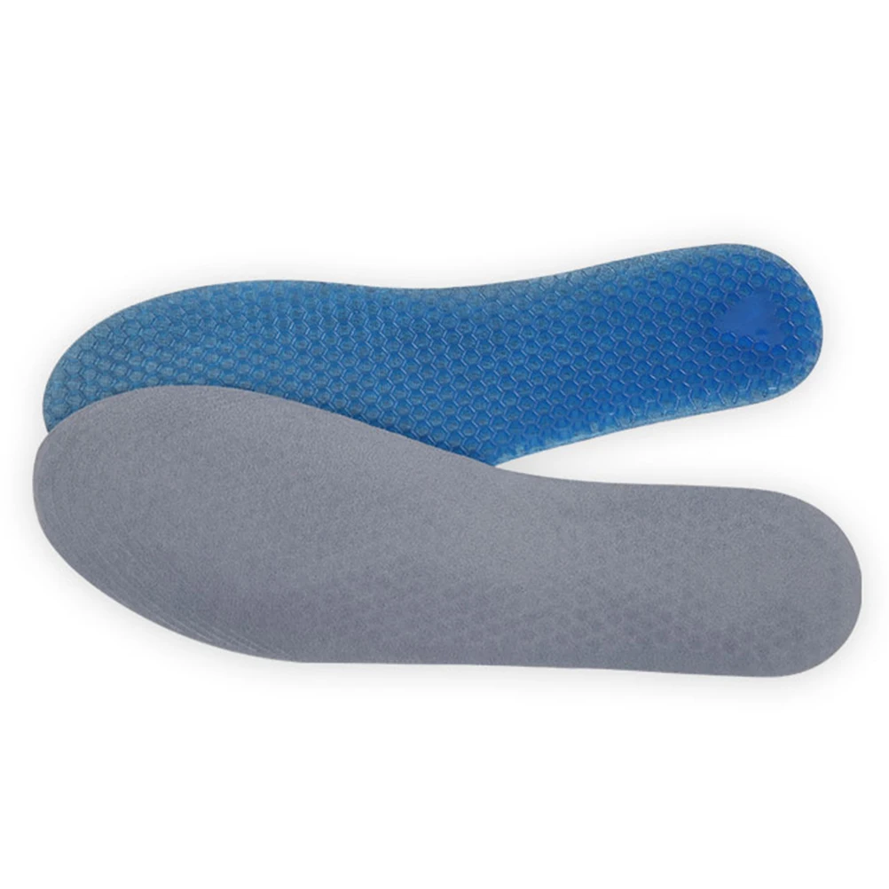 

1Pair Running Non-Slip Silicone Gel Honeycomb Insoles Cushion Pads Slim Shoe Gel Pads Insole Honeycomb Insoles