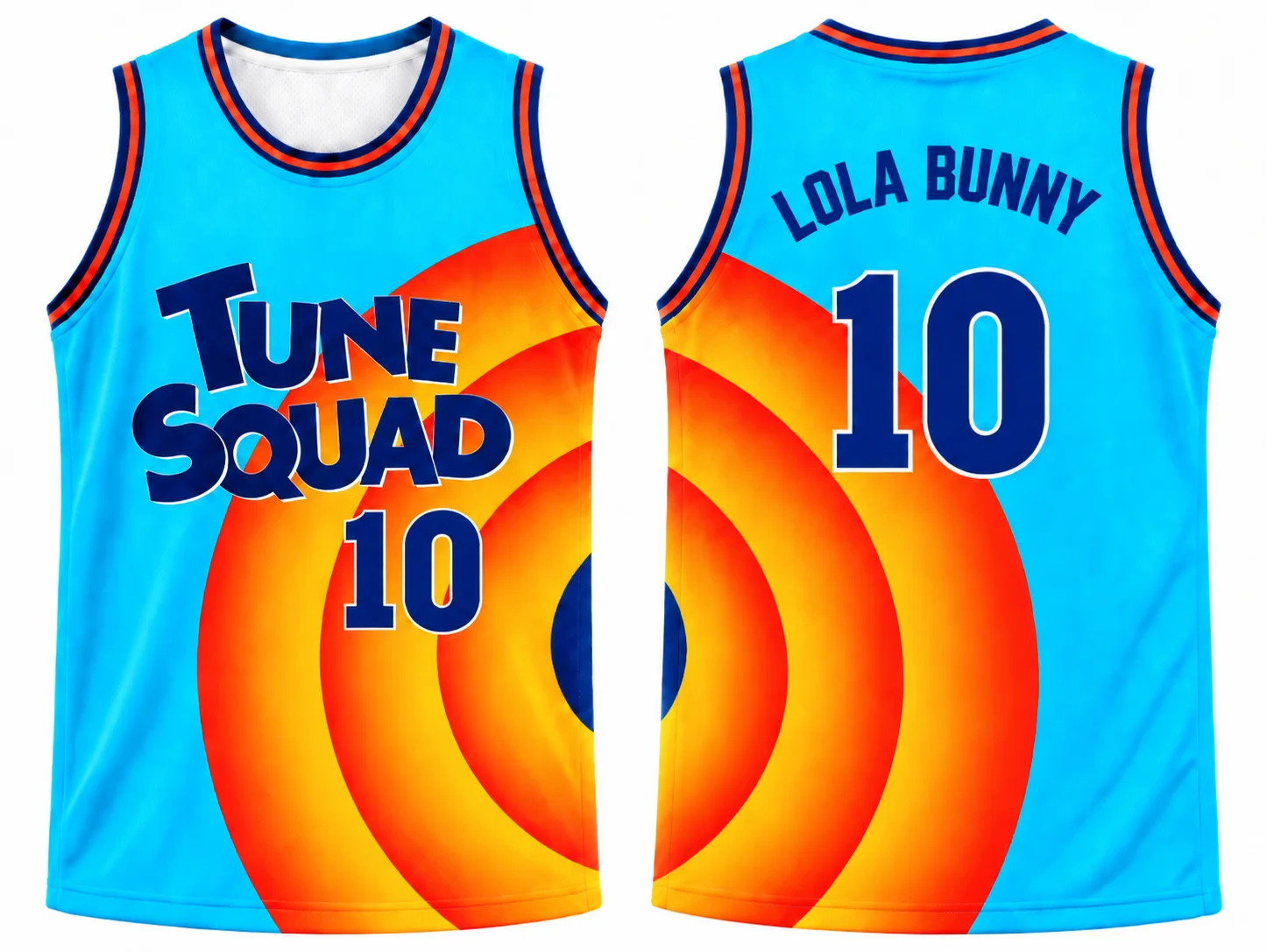 2026 New Looney Tunes Space Jam 2 Tune Squad Basketball Jersey Bugs Bunny Daffy Duck Taz Tweety Kids Adults Unisex Tank Top