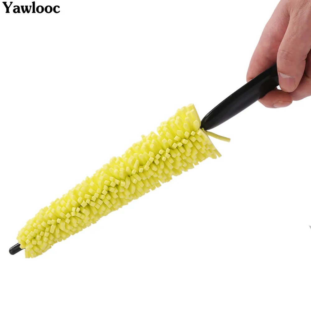 

Car Wheel Wash Brush Plastic Handle Vehicle Cleaning Brush Wheel Rims Tire Washing Brush Auto Scrub Brush Car Wash Sponges Tools