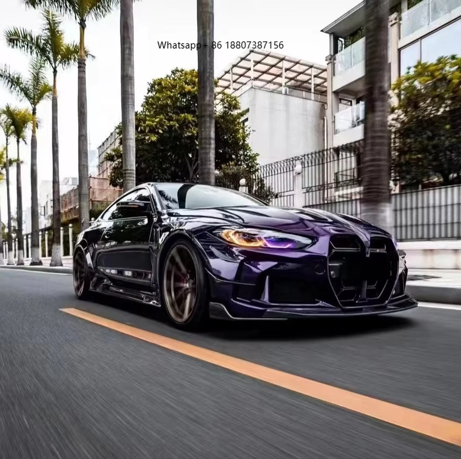 

Suitable forBMW G80 M3 G82 M4 Body Kit CSL Type Dry Carbon Fiber Front Bumper Grille