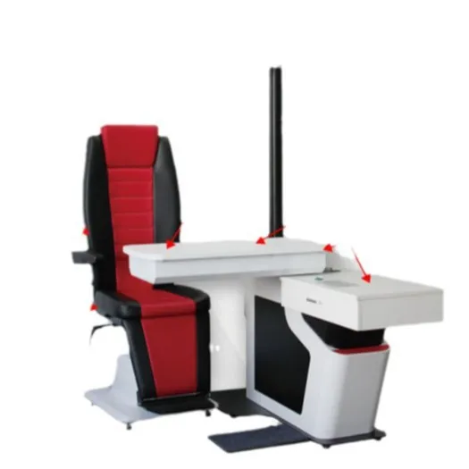 Automatic comprehensive optometry table combination, glasses optometry auxiliary equipment combination table