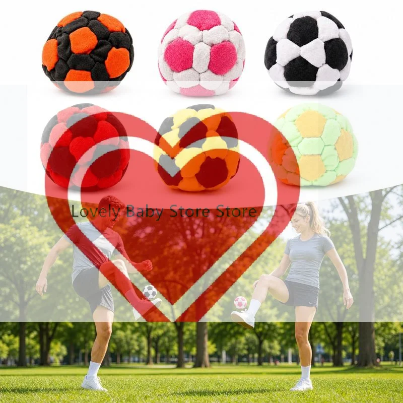 

2026 NEW Soccer Footbag Sacks Juggling Ball For Children Durable Sport Toy For Beginners Foot Bags Outdoor Playground Activities