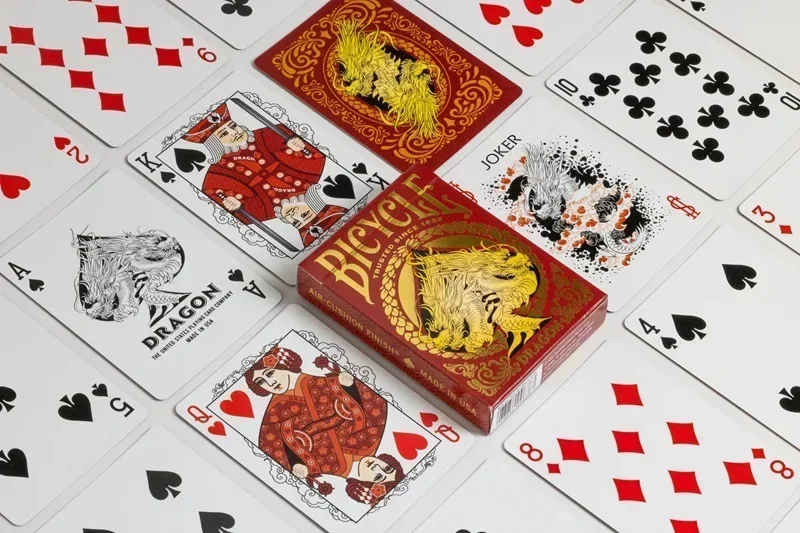 Bicycle Dragon Playing Cards Deck USPCC Poker Collection Card Games Magic Tricks