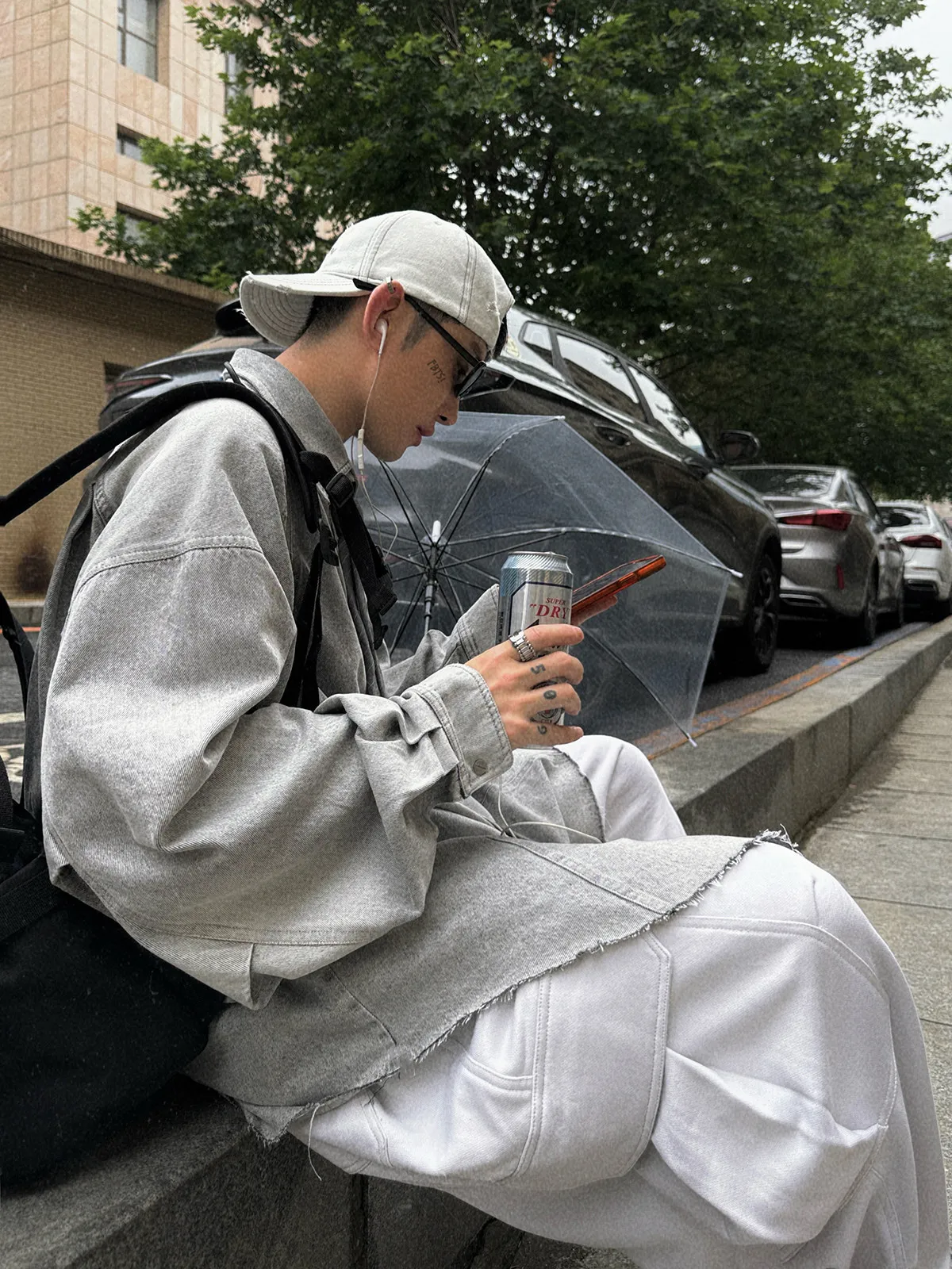 

Ретро-куртка из денима в американском стиле, свободного кроя, молодежная, износостойкая, из полиэстера, с длинными рукавами, на пуговицах