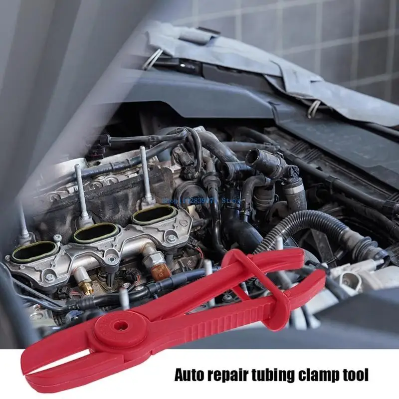 33WB 3 قطعة/المجموعة البلاستيك ذو طيات قابل للتعديل سيارة الفرامل الوقود المياه خط قطع خرطوم المشبك