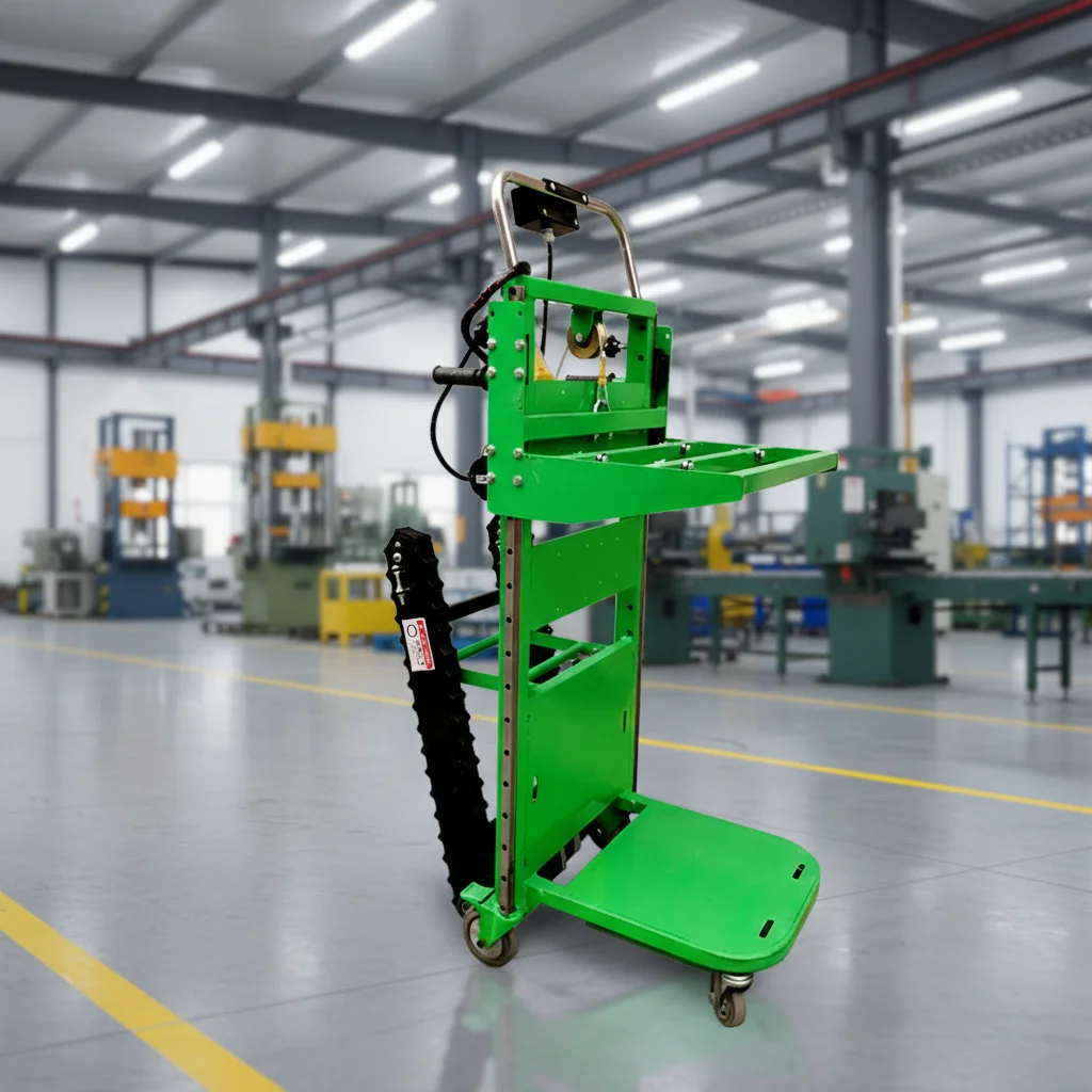 OYLP 180KG Electric Lifting Stair Climbing Machine Track Pulling Portable Stairs Small Automatic Loading Unloading Handling
