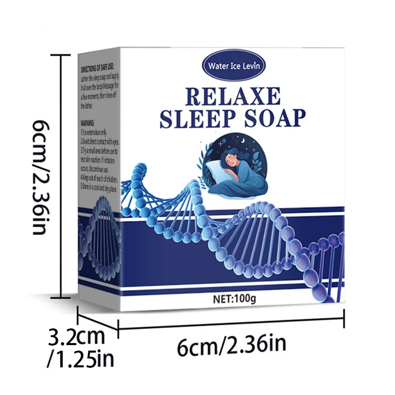 Lavender sleep soap, improve sleep, whitening, underarm legs, body cleansing, whitening, face soap, skin rejuvenation care