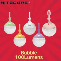 NITECORE Bubble Camping Lantern 100Lumens Portable Magnetic LED Detachable Lamp Shade Emergency Tent Lamps Include Battery