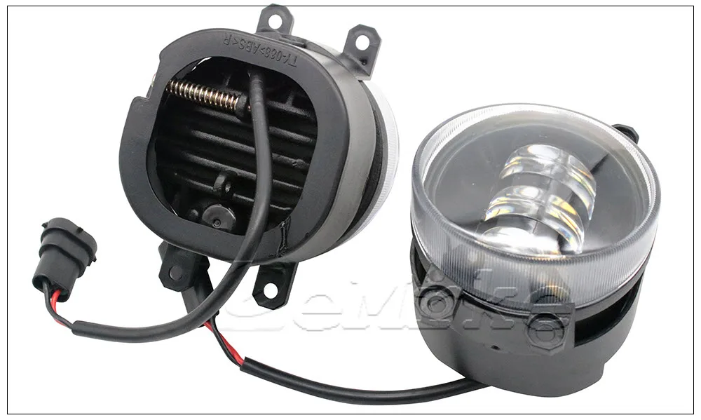 Led Fog Lamp Car Driving Light Angel Eye Aperture DRL PTF 15Wx2 12V for Lexus IS XE30 Is250 Is300h Is350 Is200t 2014 2015 2016 detail image 8