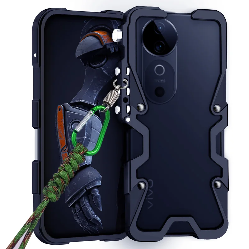 

Armor Screw Metal Frame Shockproof Cover For vivo S19 Pro / S19 Aluminium Bumper Cases Fundas