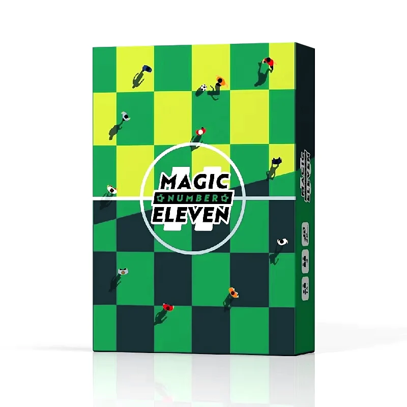 Magic Number Eleven Board Game 2Players Family/Party Funny Table Game Friends Entertainment Soccer Game（Rules book in Chinese）