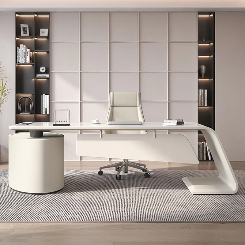 Drafting Laptop Office Desk Executive Corner Meeting Console Makeup Luxury Office Desk Workbench Scrivania Tavolo Furniture HDH