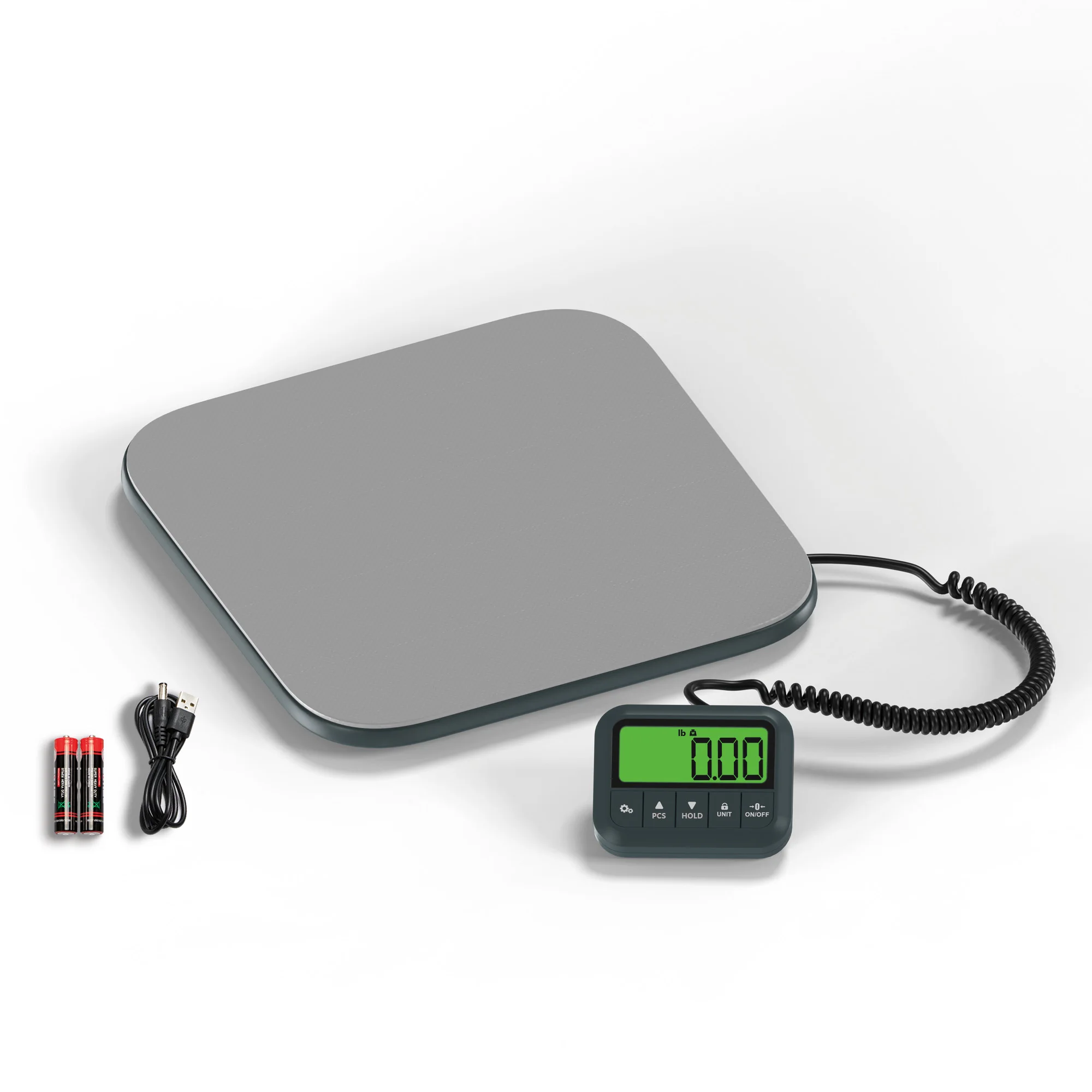 Digital Shipping Scale,440lb/0.35oz High Precision Postal Scales with Hold/Tare/Count,Commercial Parcel Weighing Scales for Smal