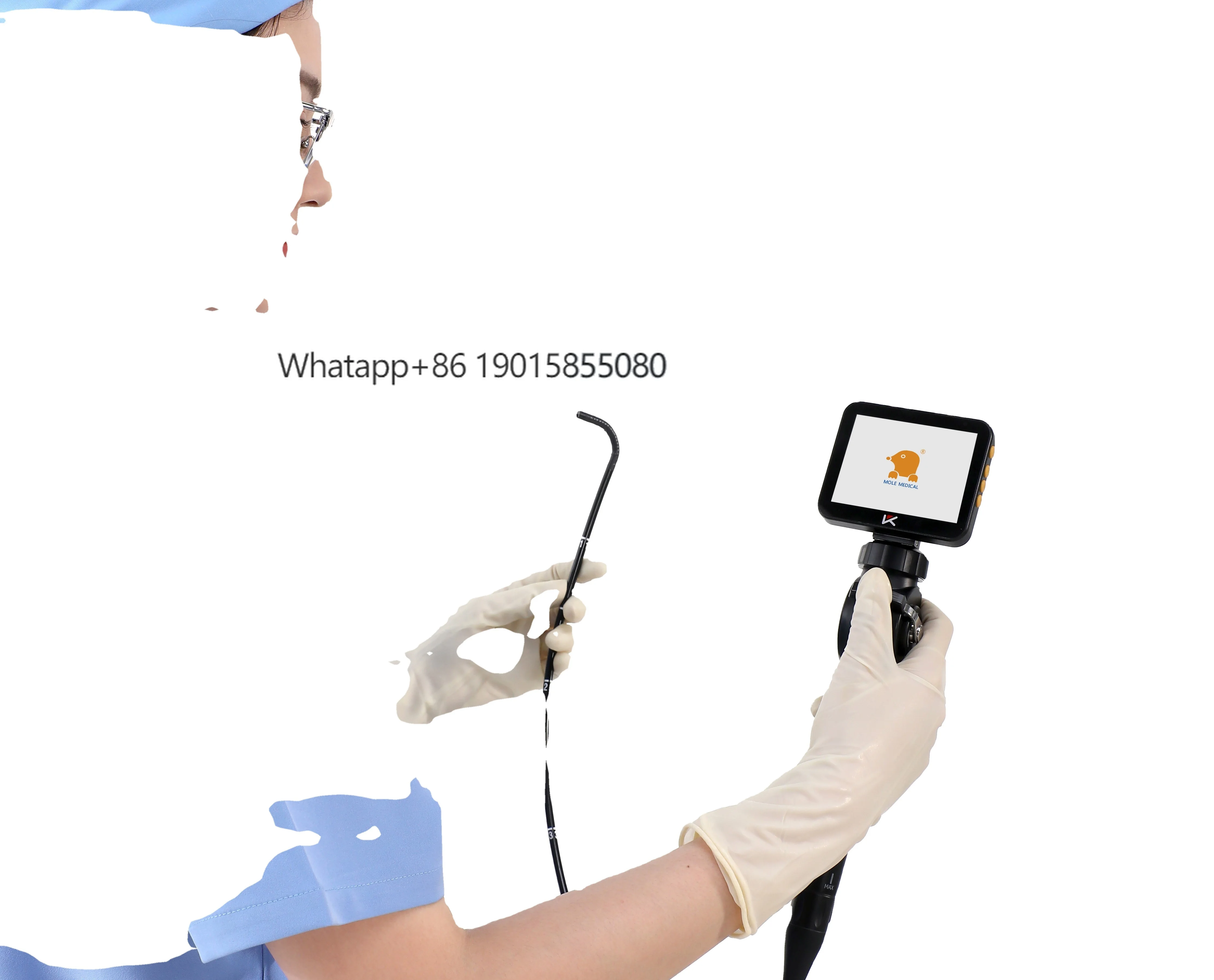 Digital Bronchus Single-Use Endoscope Laryngoscope Medical ENT Endoscope