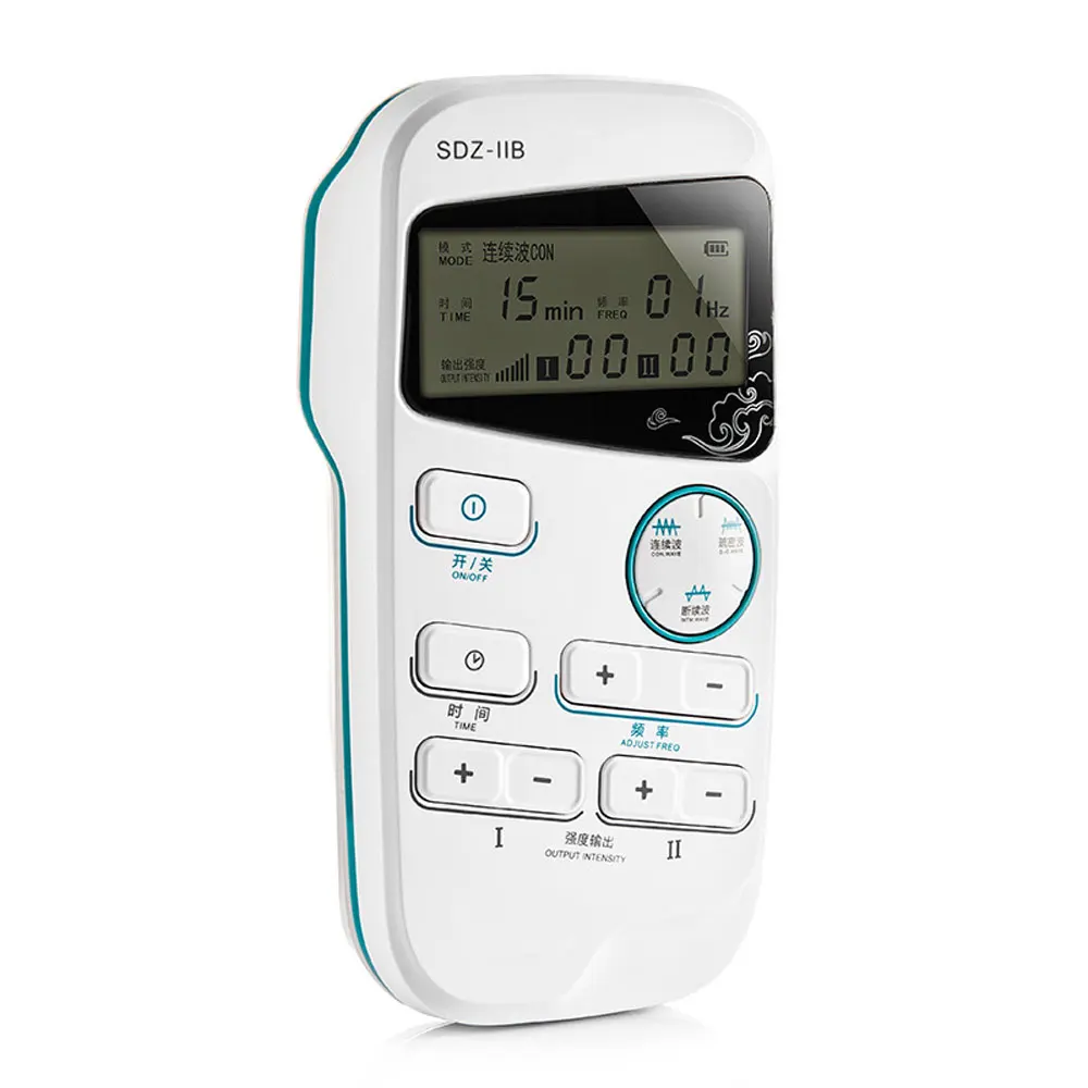 SDZ-IIB Handheld Electroacupuncture Stimulator Electro acupuncture treatment instrument 2 Channel Muscle Nerve stimulator