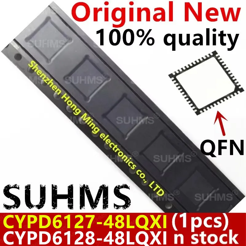 (1 Stück) 100 % neuer CYPD6127-48LQXI CYPD6128-48LQXI CYPD6127 48LQXI CYPD6128 48LQXI QFN-48-Chipsatz