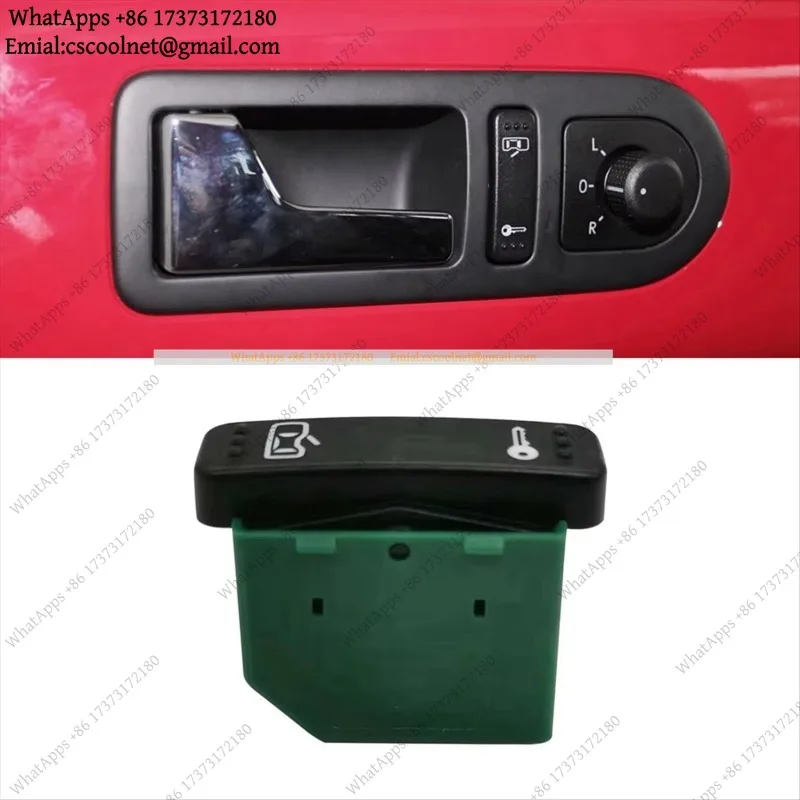 k06 1C0962125A Car Central Door Lock Switch Satin Black Left