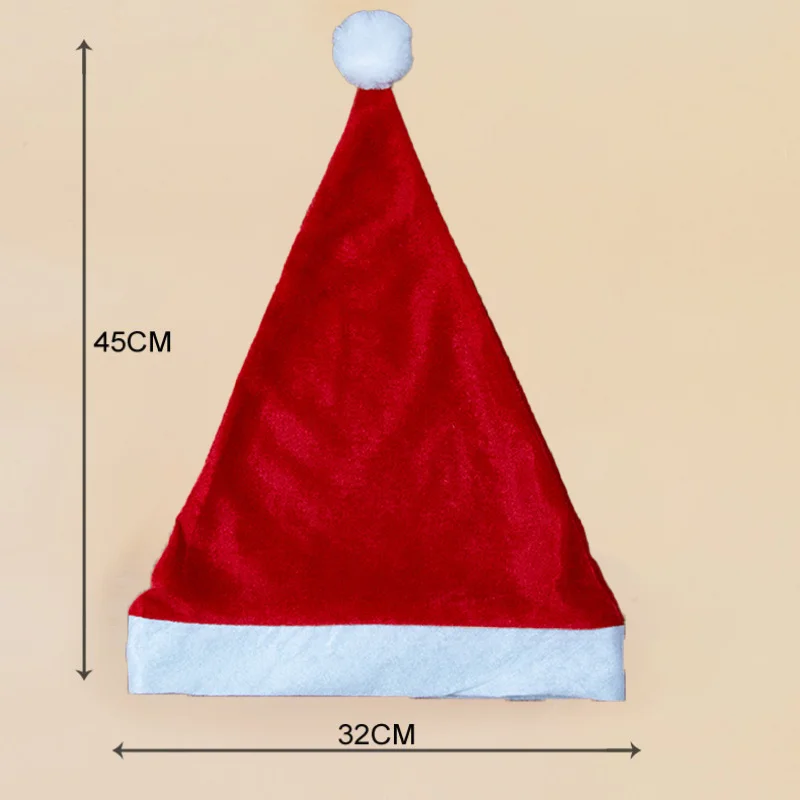 K البوب شيطان هنتر سانتا القبعات أفخم الأحمر عيد الميلاد قبعة الاطفال الكبار للجنسين عيد الميلاد اللباس حزب ديكور تأثيري لطيف فتاة الطفل هدية