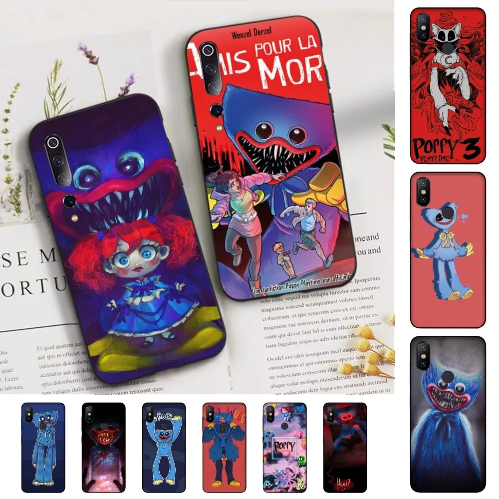 Game Cartoon H-Huggy--W-Wuggy Phone Case For Xiaomi Mi 5X 8 9 10 11 12 lite pro 10T PocoX3pro PocoM3 Note 10 pro lite