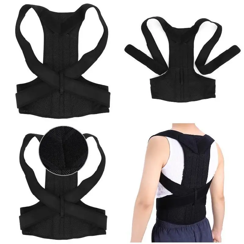 Back Posture Corrector For Men Women Adjustable Back Shoulder Support Back Correction Trainer Correction Brace Belt Band S-XXL