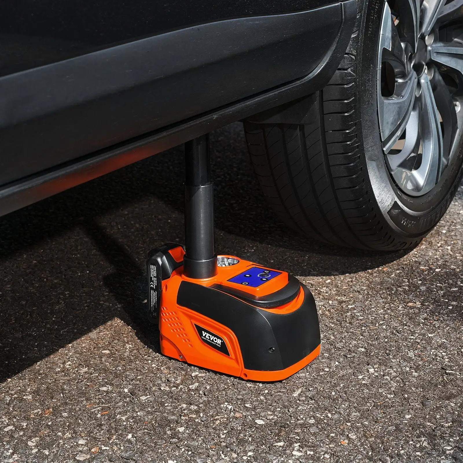 

Heavy Duty 5 Ton Electric Car Jack 11000 lbs Portable Lift Kit with Wireless Remote Control for Trucks & SUVs