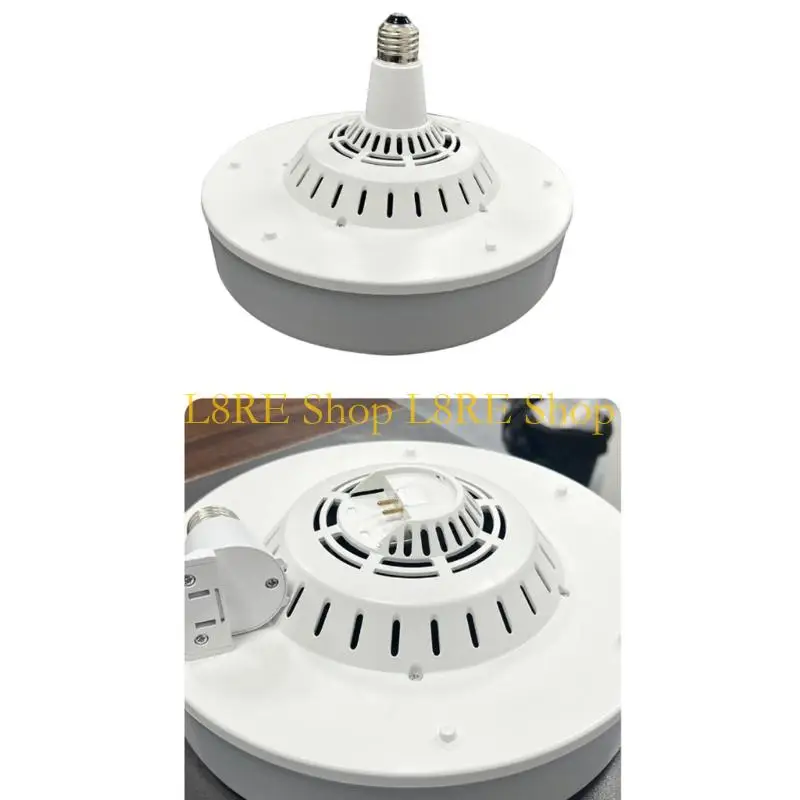 L8RE Ceiling Fan Heater Light With Ceramic Heating Motor E27 Socket Remote