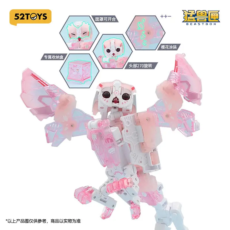 52toys ビーストボックスシリーズ ラプソディフクロウ 変身玩具 トレンディプレイ 国創メカ組み立てモデル 男の子へのギフト