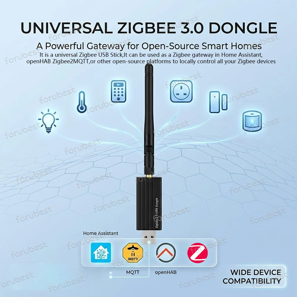 Zigbee 3.0 USB Dongle Universa - Zigbee Coordinator Stick ulasan dan harga