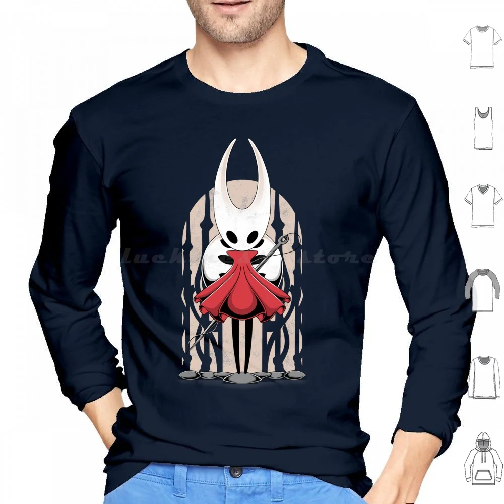 

Толстовка принцессы из хлопка с длинными рукавами Hollow Knight Инди-игры Инди-игры Игры Видеоигры Видеоигры Geek Geeky