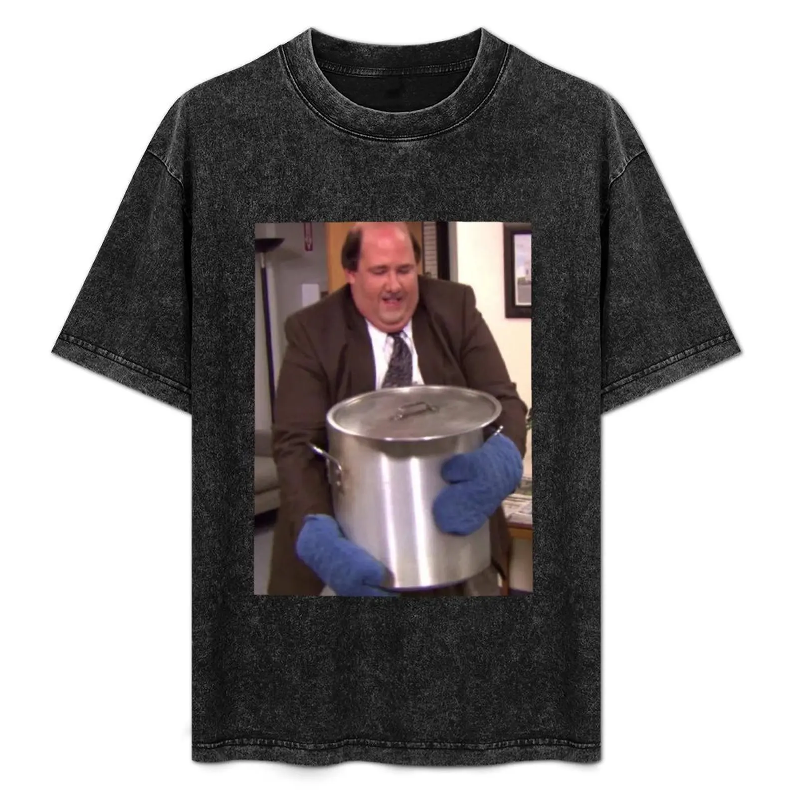 

THE OFFICE MEME KEVIN AND CHILLI T-Shirt Christmas Casual Short Sleeve Top
