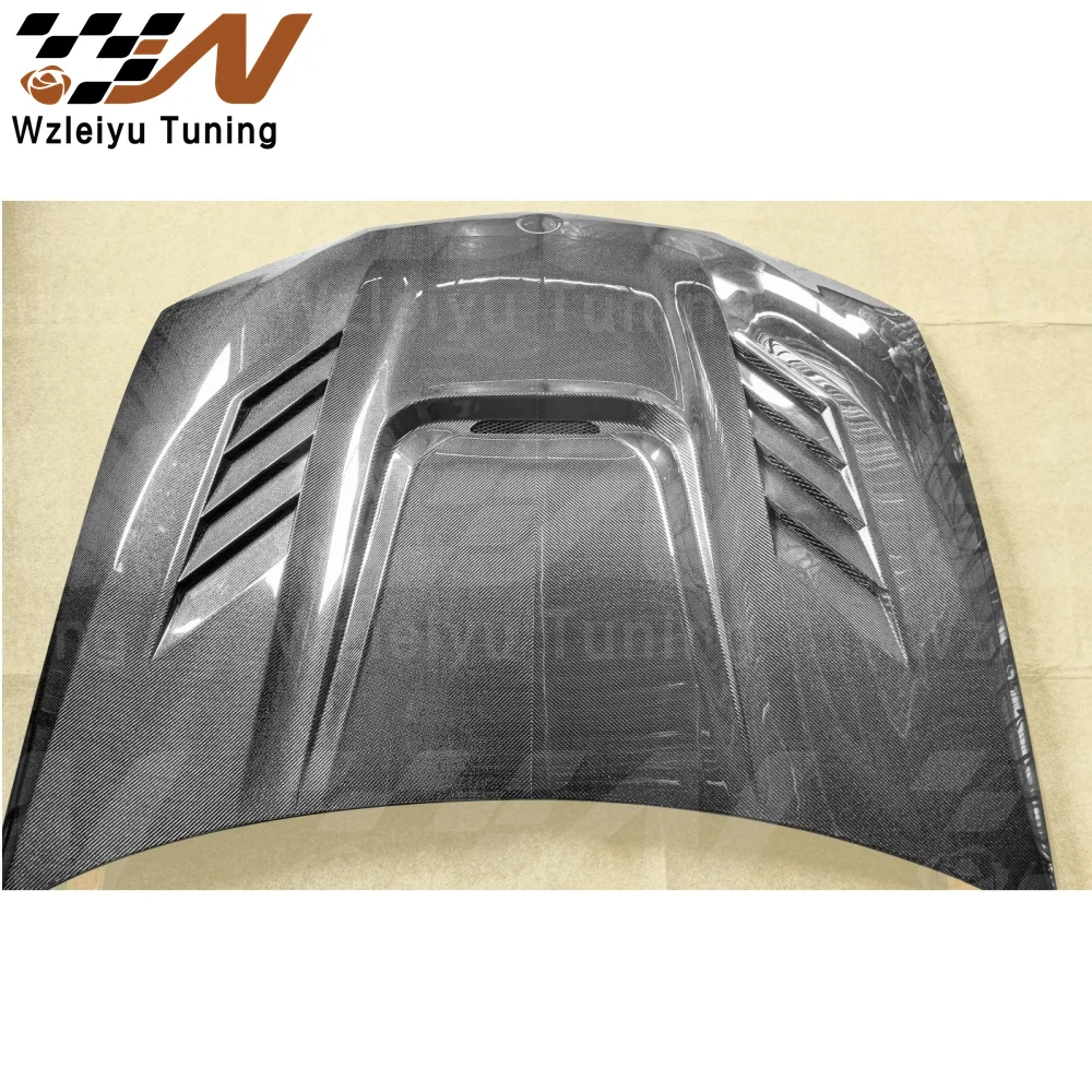 New Style Carbon Fiber Front Hood Bonnet Fit For BMW X3M X4M F97 F98 19-On High Quality Fitment