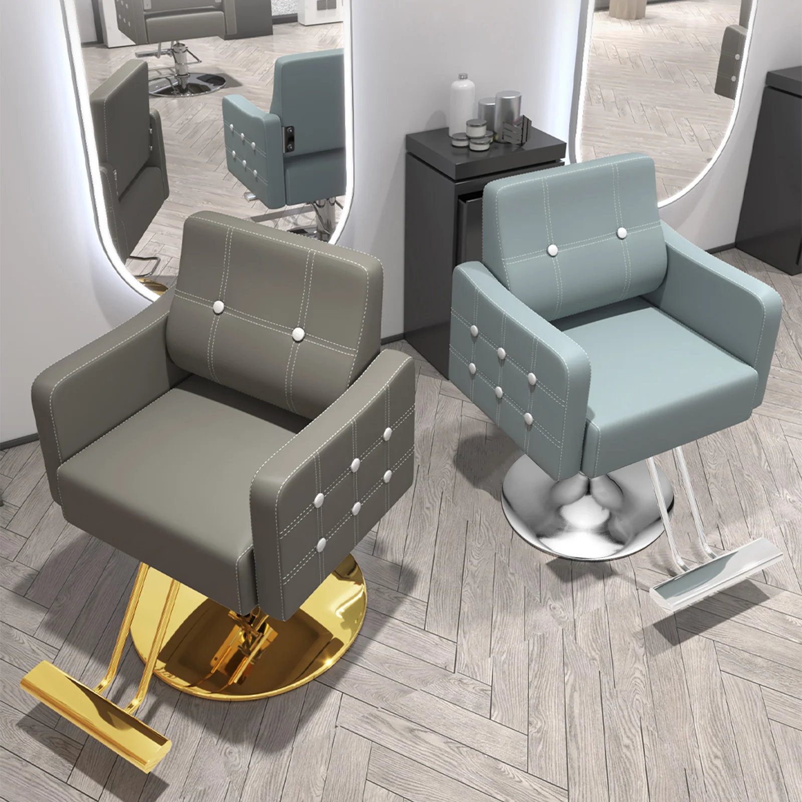 

Heavy Duty Office Chair Base Stable Round Bar Stool Plate Replacement Salon Chair Base Dining Room Chairs Accessories Swivel