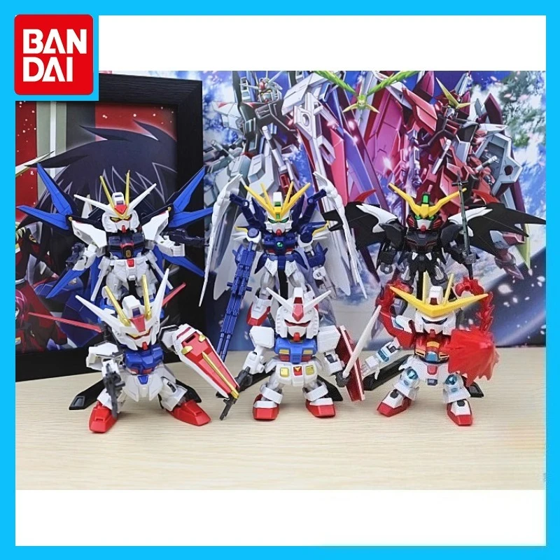 

Bandai Original GUNDAM Anime Figure SDEX11-20 Action Figure Toys for Boys Girls Kids Gift Collectible Model Ornaments