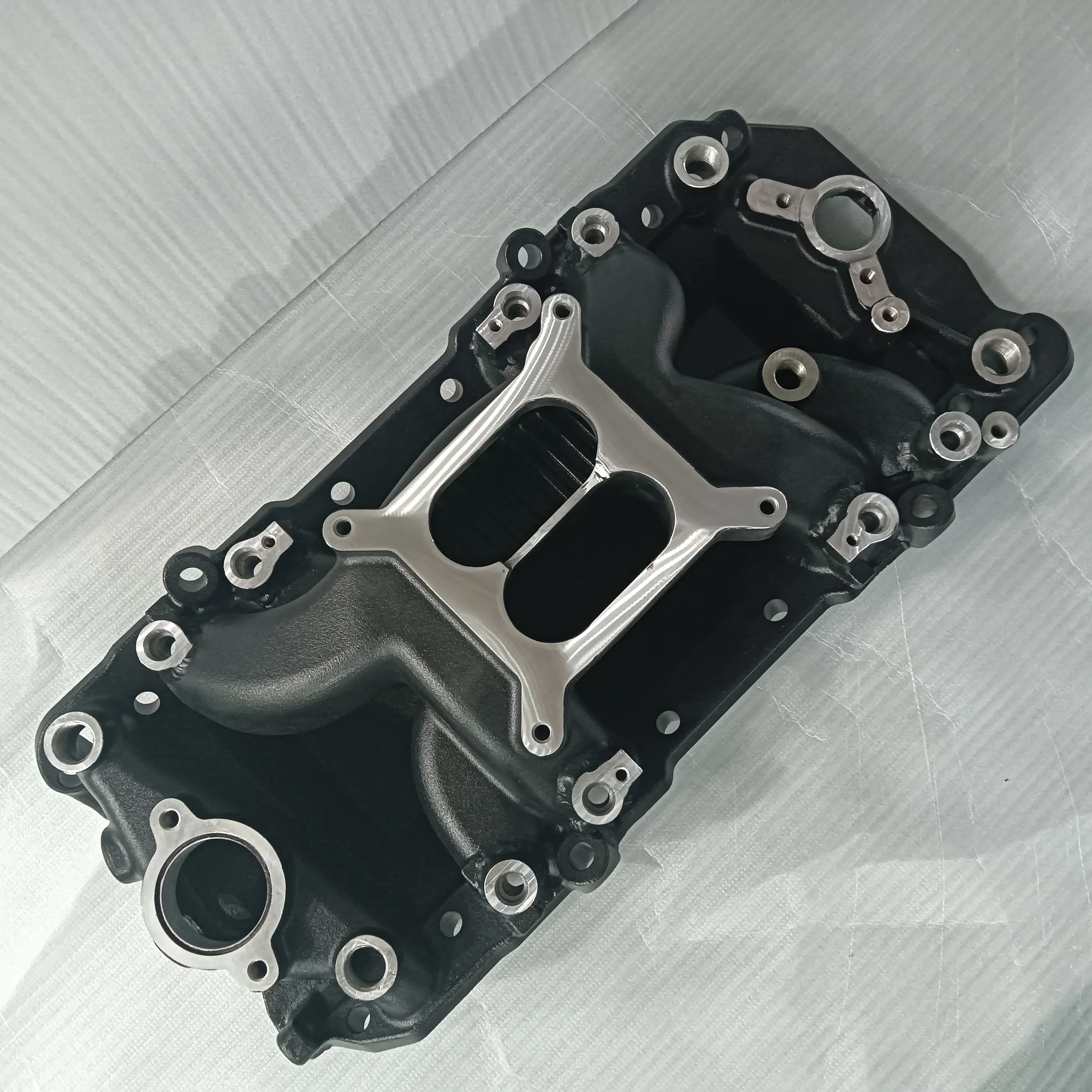 EFI Chevy Big Block V8 Crosswind Intake Manifold,include Fuel Rail Kits！