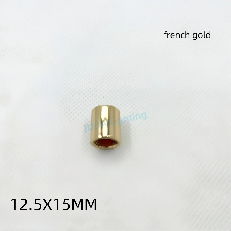 M10 Adapter Tube M10 Internal Tooth Connecting Tube Lamp Thread Tube Metal Thread Tube M10 Inner Thread Rod Iron Hollow Tube