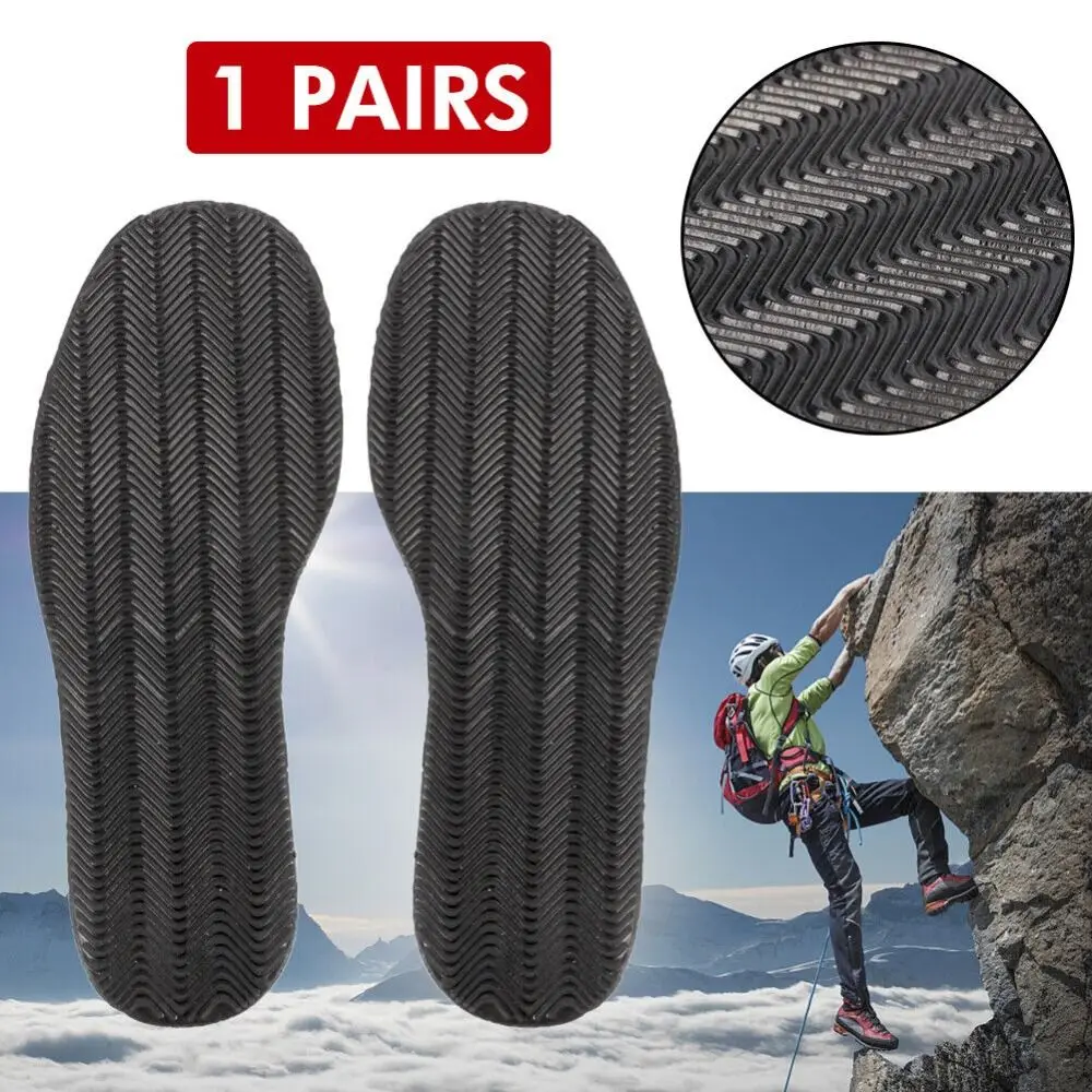 New Anti Slip Stick On Soles Thickening Wear-resistant Shoes Repair Supplies Rubber Top DIY Soles Stick