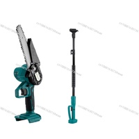 3000W 6 Inch Telescoping Pole Electric Chainsaw 2 IN 1 High Branch Garden Pruning Power Tool For Makita 18V Battery