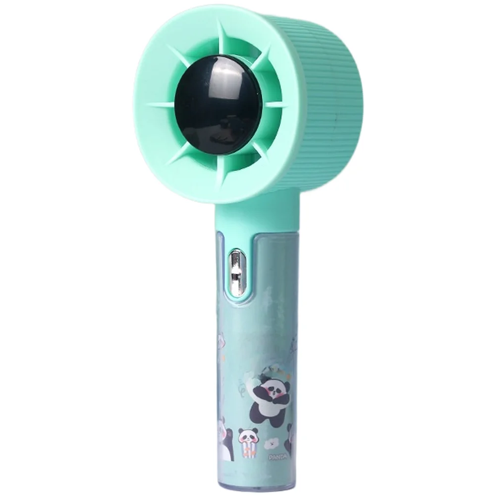 USB Rechargeable Cute Panda For MINI Handheld Fan Portable with 3 Wind For Velocity Levels 7.2x5.8x17.8cm Lightweight Compact