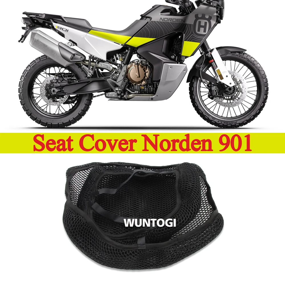 

For Husqvarna Norden 901 2022 Motorcycle Heat Insulation Seat Cover Norden 901 Non-slip Cushion Accessories Nylon Fabric Saddle